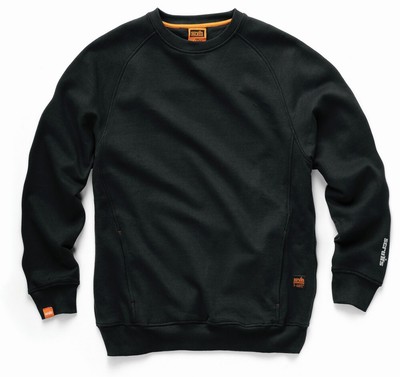 Scruffs Pullover Sweatshirt  Eco Worker  -Schwarz