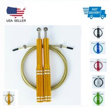 Jump Rope Crossfit Boxing Weighted Adult Ball Bearing Beaded Gym Speed Fitness M