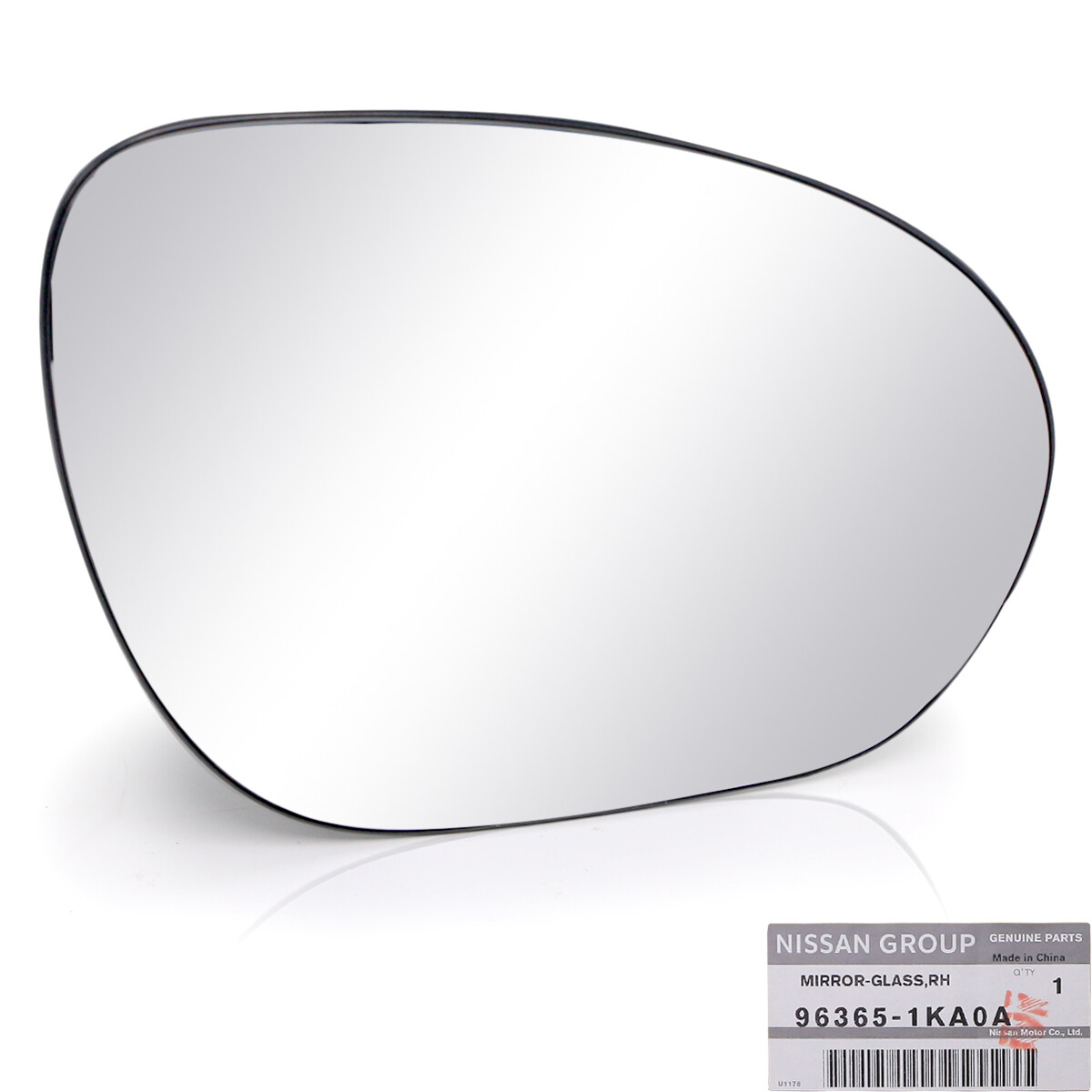 96365-1ka0a Nissan Mirror-glass RH 963651KA0A Genuine OEM Part for