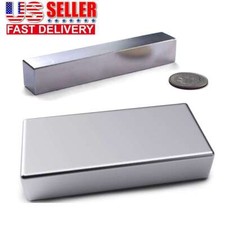 1/3/5x Strong Block Fridge Magnets Rare Earth Neodymium 50*10*10MM/50*25*10MM US
