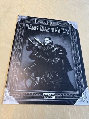 Dark Heresy The Game Master's Kit Softcover Book -Manual Only- Warhammer 40000