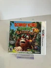 Donkey Kong Country Returns 3D (Nintendo 3DS, 2013) Complete / Tested