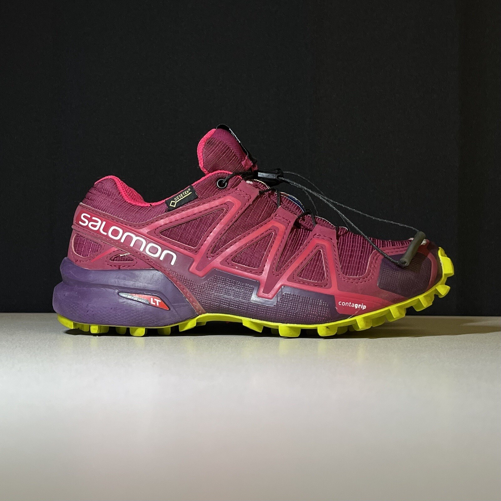 scarpe donna salomon speedcross 4 gtx 36 bordeaux