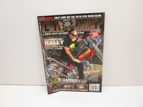 Cycle Source Magazine April 2019 Daytona Biketoberfest CVO Road Glide Harley - Picture 2 of 8