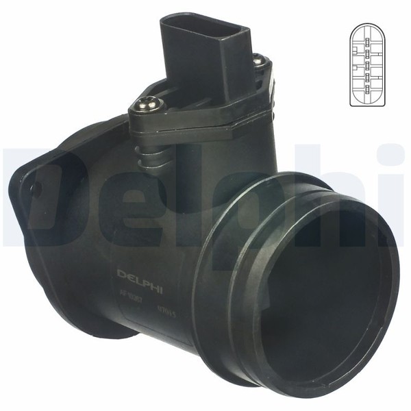 Delphi AF10267-12B1 Luftmassenmesser FüR Audi, VW-image