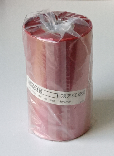 1x TEC I30110 CZERWONA różowa żywica CSI termotransferowa taśma barwiąca 105mm X 300m atrament IN - Zdjęcie 1 z 2