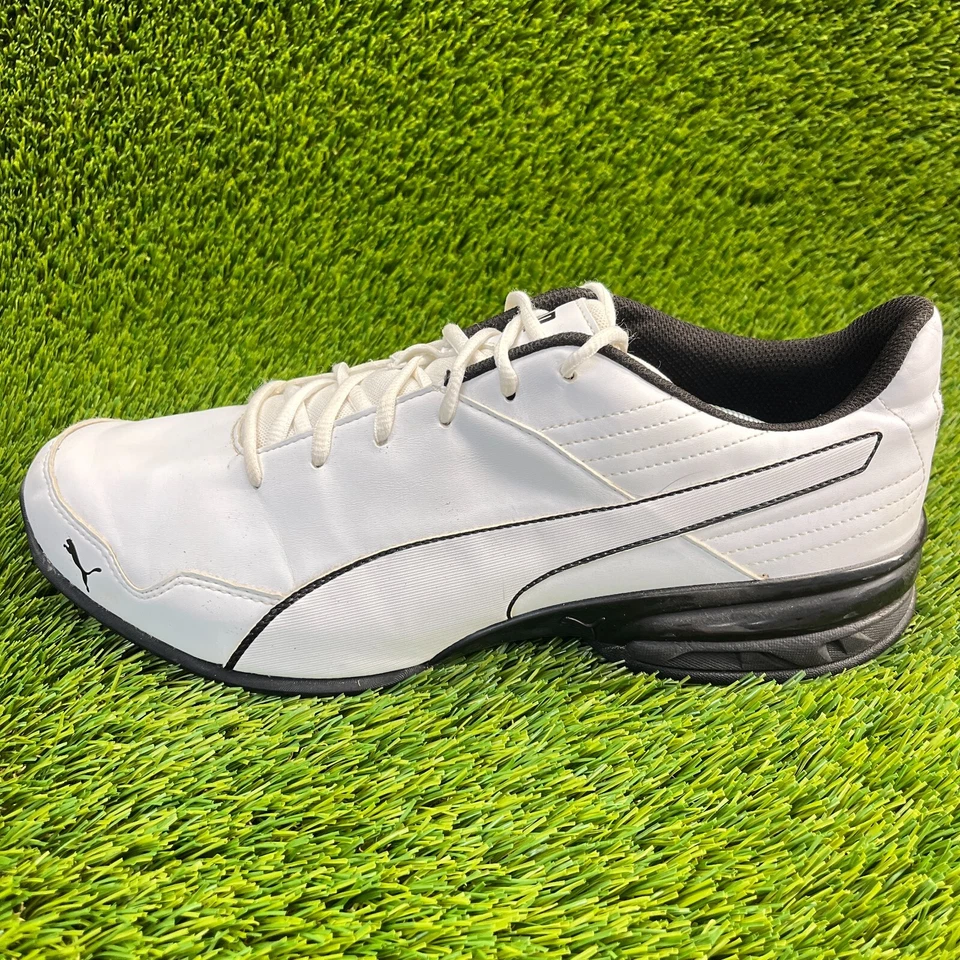 Puma Super Levitate Para Hombres Talla 13 Blanco Negro Caminar Correr Zapatos Tenis Foto 3 de 4