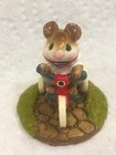 WEE FOREST FOLK MOUSEY'S TRICYCLE RED/WHITE/BLUE  MINT WITH BOX  — photo 4
