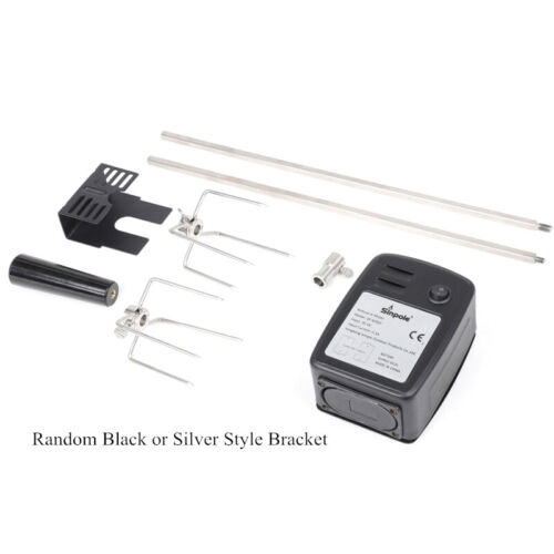 Automatic BBQ Motor Roast Branch Grill Rotisserie Electric Charcoal Pig Chicken - Picture 4 of 11