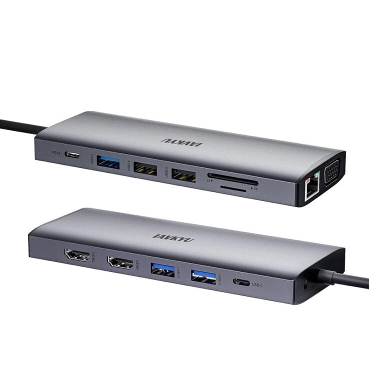 dans At understrege Cornwall USB C Docking Station Dual Monitor, 14 in 1 USBC Triple Display Multiple Adap... | eBay dans At understrege Cornwall USB C Docking Station Dual Monitor, 14 in 1 USBC Triple Display Multiple Adap... | eBay