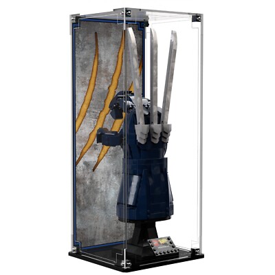 BRICK IN IT Vitrine für LEGO  Marvel Wolverine's Adamantium Claws 76250