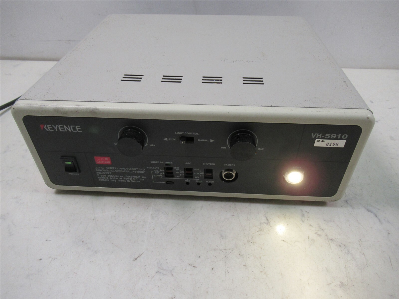 Keyence VH-5910 Digital High Resolution Microscope Bench Top Laboratory Device
