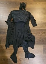 Child's 7/8 Batman Padded Halloween Costume Jumpsuit  Mask/Cape Combo