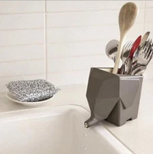 Elephant Kitchen Drain Tableware Storage Holder Cutlery Organizer Drying Rack