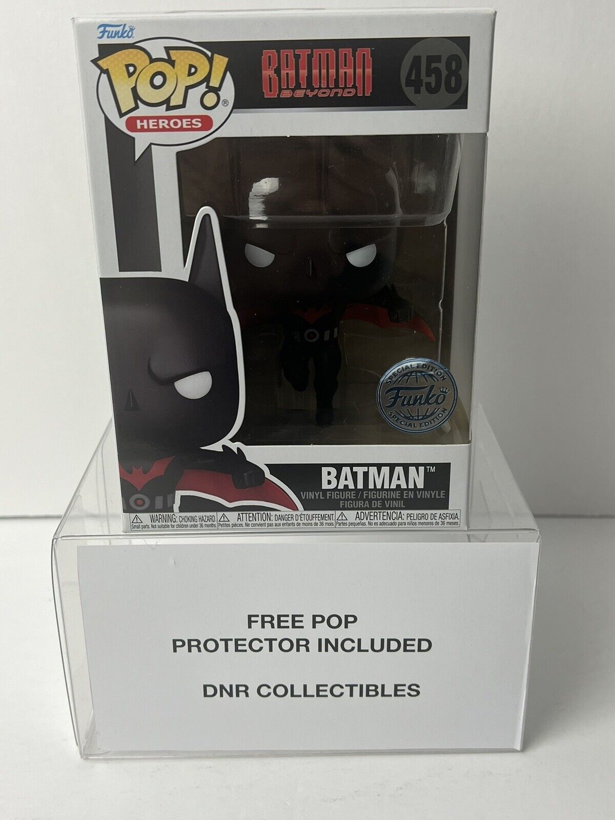 Funko Pop! DC Heroes Batman Beyond #458 Batman Funko Special Edition