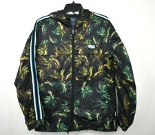 Scotch  Soda Men's Drawstring Hem Full Zip Seasonal Jungle Palm Hooded Jacket