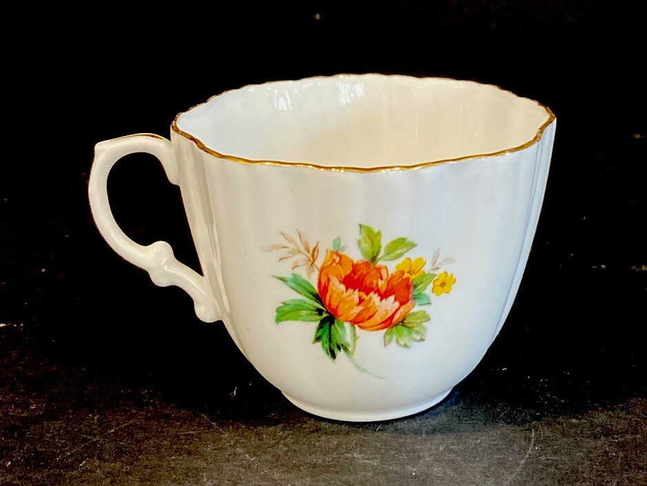 Hammersley Bone China Tea Cup Flower Design England eBay