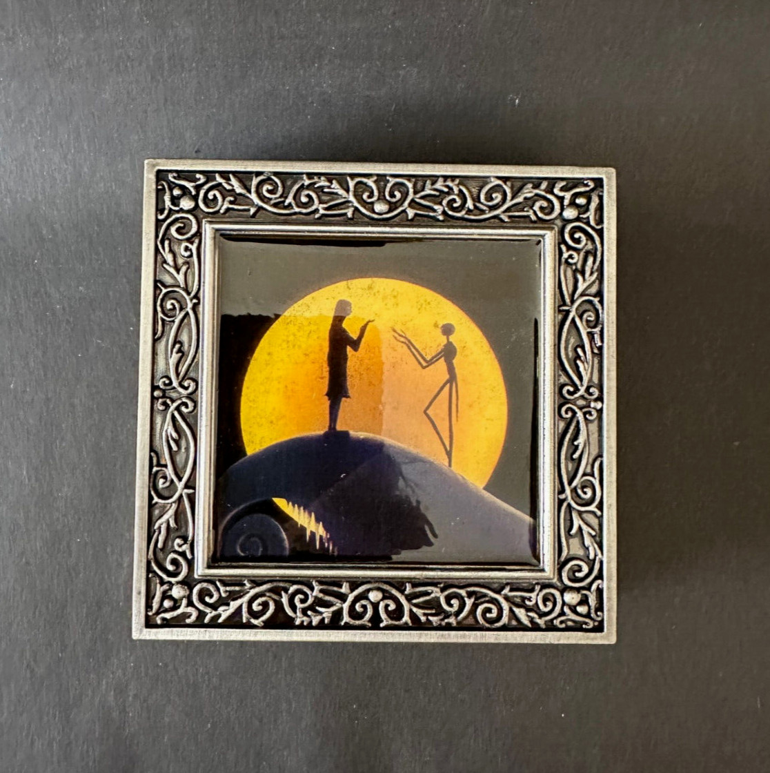 Nightmare Before Christmas JACK and SALLY jewelry box Neca