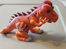 Jurassic World Playskool Heroes Tyrannosaurus Rex T-Rex Orange Figure Toy Works