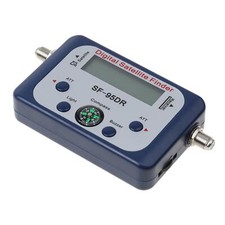 Digital Satellite Signal Meter Finder Dish with Compass Buzzer LCD FTA