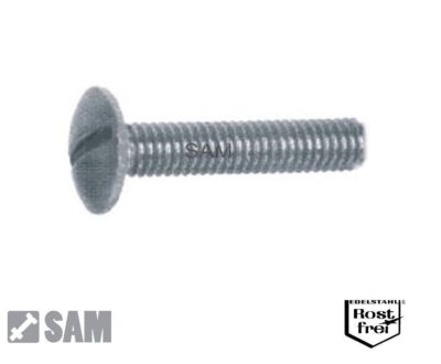 25 St. Becherschrauben NF E 27-128  Edelstahl A2 M4X20