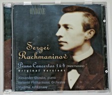 ALEX. GHINDIN "RACHMANINOV PIANO CONCERTOS 1  4" IMPORT CD BEST PRICE ON EBAY