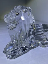 Swarovski The Lion Crystal Figurine SCS 1995 "Inspiration Africa" (No Box)