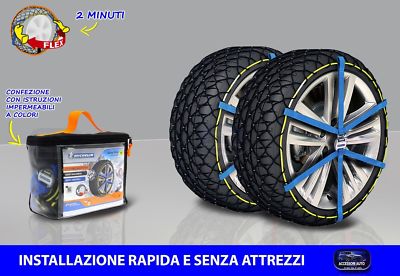 CATENE NEVE  MICHELIN EASY GRIP EVOLUTION EVO 5 X PNEUMATICI 215//45R17
