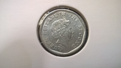 Östliche Karibik Münze im Halter  Königin Elisabeth II.   (1966 - 2021) - 1 Cent, 