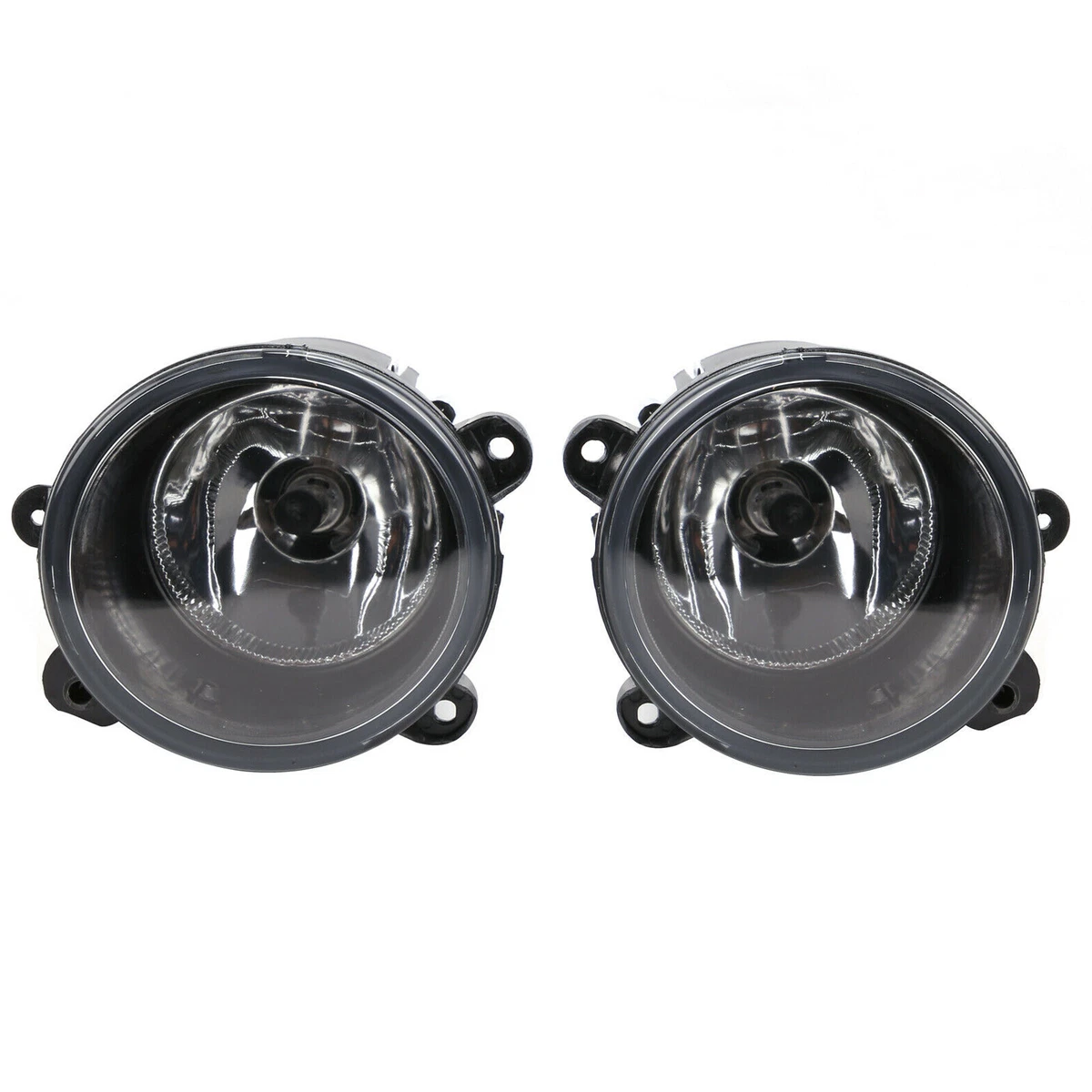 Chrome Fog Light Lamp With Bulb – Direct Fit For 2004-2015 Nissan Titan & 2005-2007 Armada