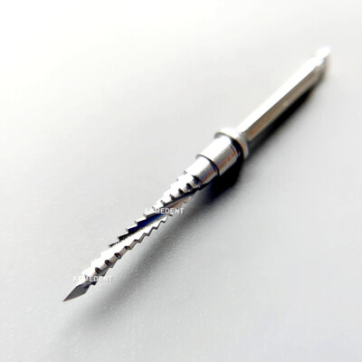 1Piece Dental Cross Cutter Drill Bon Cut Debris Blade Fit Lindemann Point