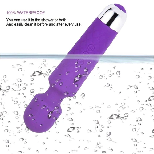 Handheld Massager 20 Speed Wand Vibrating Massage Magic Full Body Therapy Motor - Picture 6 of 24