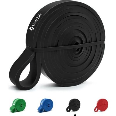 4er Set Widerstandsbänder Set - Flex und Kraftbänder Klimmzugstange - Home, Gym