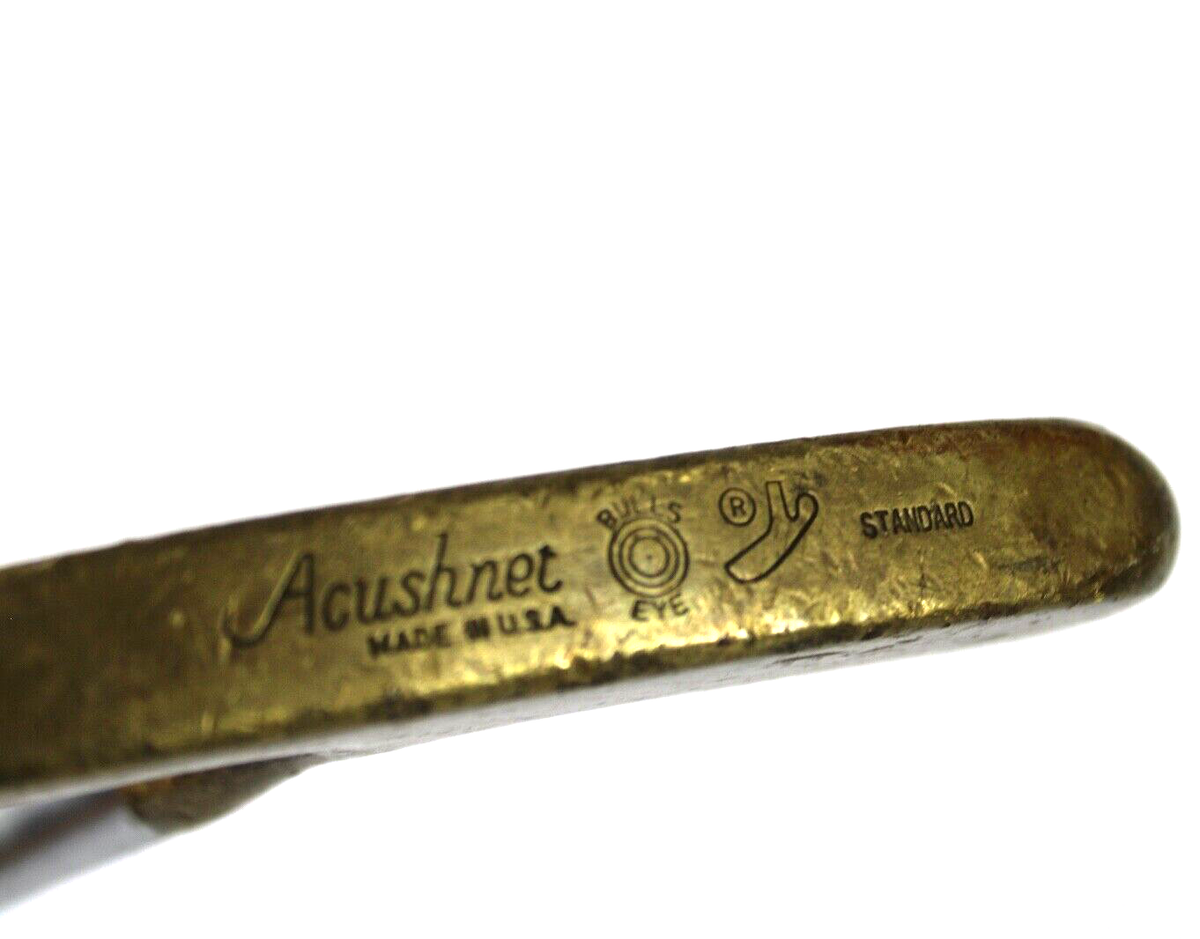 Putter Acushnet Old Standard Bullseye Jameson 1780 - Longueur 34", Droitier, Occasion, Putter Vintage