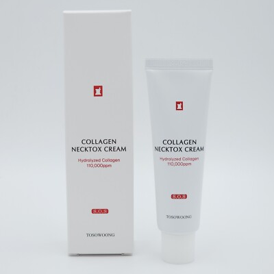 TOSOWOONG Collagen Necktox Cream 50ml Anti Wrinkle Moisturizing K-Beauty