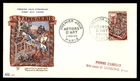 Mayfairstamps France FDC 1954 Animals Tapestry First Day Cover aax_81903