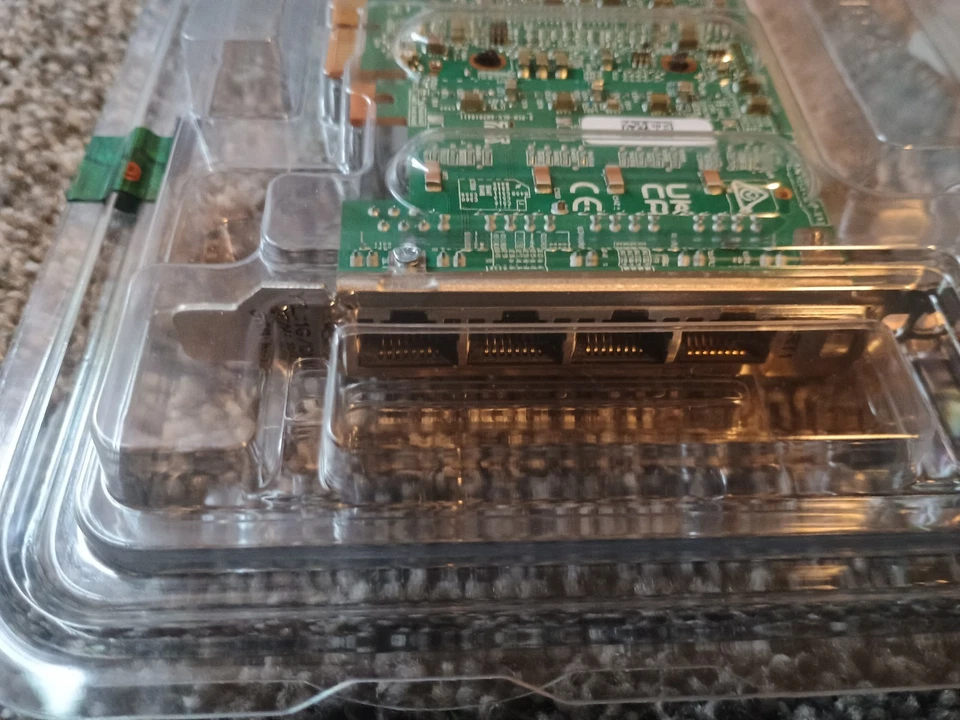 Dell Qlogic QL41164HFRJ Quad Port 10GbE RJ-45 10GBase-T Network Card 33M0K - Image 2 of 3