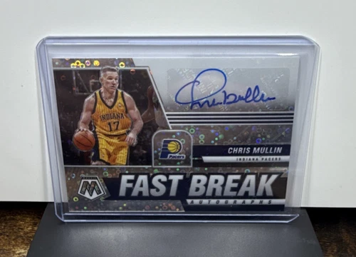 Panini 2020-21 Mosaic Fast Break Autograph Chris Mullin #FB-CMU Pacers
