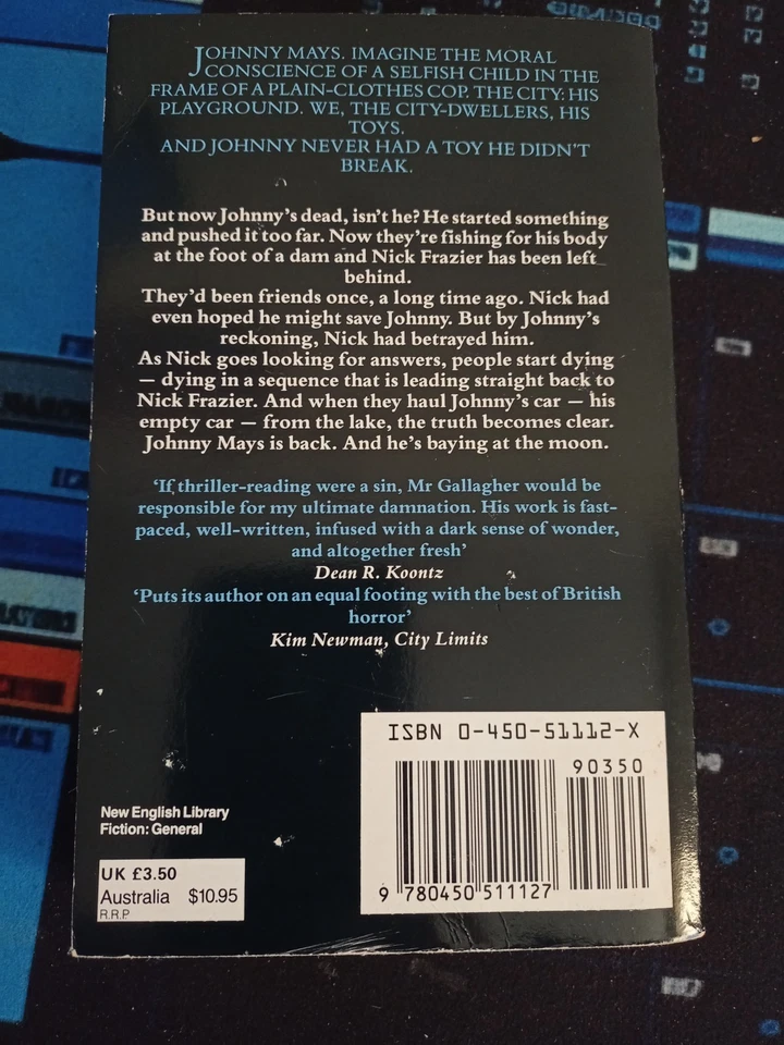 Stephen Gallagher Books - Oktober & Down River - Doctor Who Interest - Image 4 of 4