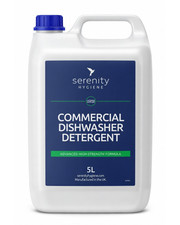 Serenity Commercial Dishwasher Detergent - Powerful 5L Liquid Cleaner