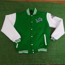 Custom Personalized Varsity Jacket Baseball Letterman Bomber Jackets Kids Unisex