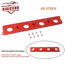 Billet Aluminum R8 Ignition Coil Adapter Kit For Vw Audi Seat Skoda 1.8t 20vt Us Billet Aluminum R8 Ignition Coil Adapter Kit For Vw Audi Seat Skoda 1.8t 20vt Us