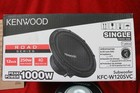 Kenwood KFC W120SVC 12in SVC 250W RMS/ 1000W Max Car Subwoofer, NEW #N1