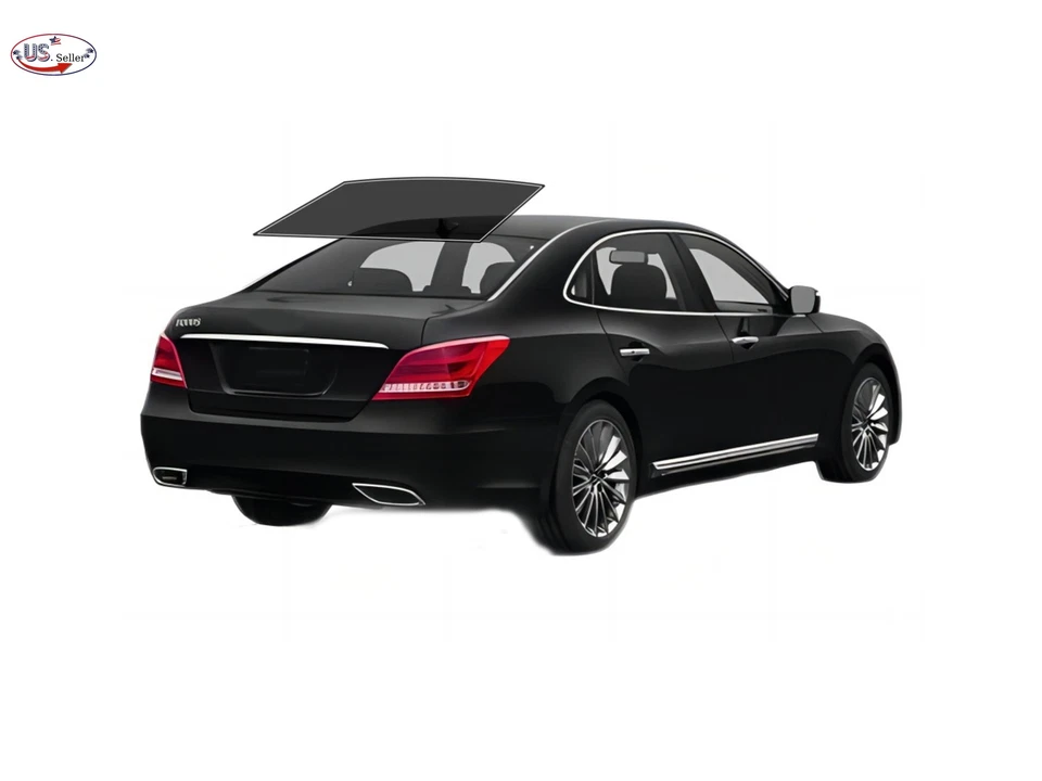 Kit de película de tinte de ventana precortada de 2 capas para Hyundai Azera 2012-2017 sedán de 4 puertas Foto 4 de 4