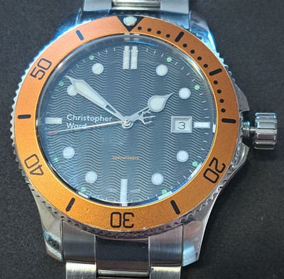 Christopher Ward C60 Trident Pro 300 Automatic Watch - 12 Month Warranty