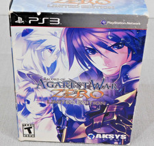 Record of Agarest War Zero Limited Edition PlayStation 3 PS3 Complete CIB