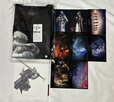 TorchTorch FromSoftware ELDEN RING DARK SOULS Bloodborne XXL T-shirt, Post card