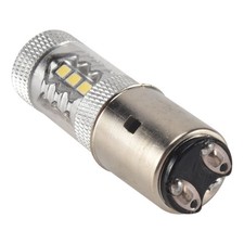 80W BA20D H6 Blanc 16 LED Moto Moto / Mobylette / ATV ampoule de phare Q6C97019