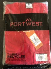 Genuine Red Portwest S999 Men's Overalls Mechanic Boiler Work Safety Suit M