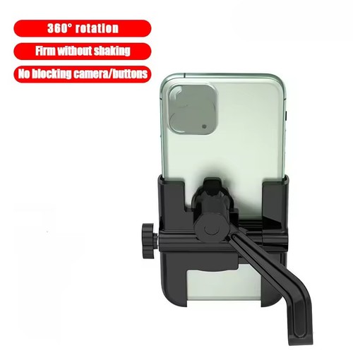 Motorcycle Bike Phone Holder Bracket Cellphone Rearview Mirror Handlebar Stand - Picture 9 of 9